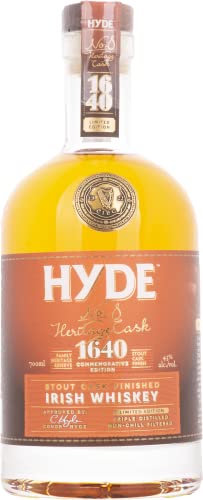 Hyde No.8 Heritage Cask 1640 Single Malt Irish Whiskey 43% Vol. 0,7L