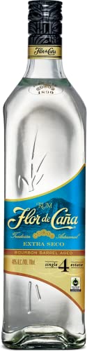 Flor De Caña 4 Anni Rum Bianco , 700 Ml