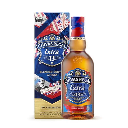 Chivas Brothers Regal Extra 13 Years Old American Rye Casks Finish 40% Vol 0.7 L In Confezione Regalo