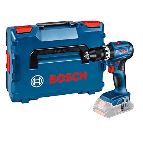 Bosch Professional 18V System Trapano Avvitatore Con Percussione A Batteria Gsb 18V-45 (Velocità Di Rotazione Di 1.900 Giri/Min, Senza Batterie E Cari