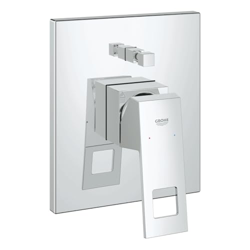 Grohe Eurocube Miscelatore Monocomando Per Vasca-Doccia, Cromo 19896000