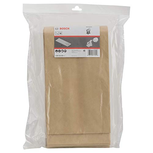 Bosch Home And Garden Scheda Sacchetto Per Il Vuoto, 5 Pezzi, Gas 55, In Borsa Di Plastica