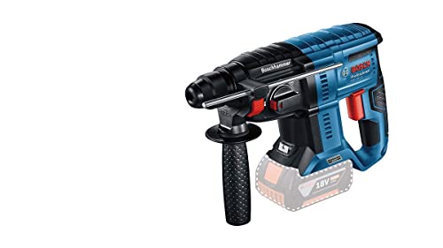 Bosch Professional 18V System Martello Perforatore Gbh 18V-21 (Potenza Del Colpo Max. 2 J, Senza Batterie E Caricabatteria)
