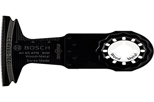 Bosch Professional 10X Lama Per Tagli Dal Pieno Aii 65 Apb (Per Legno E Nel Metallo, 40 X 65 Mm, Accessori Utensili Multifunzione)