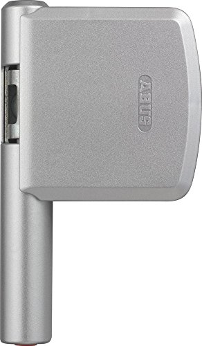Abus Fas101 Serratura A Cerniera, Blocco Di Sicurezza A Cerniera Per Finestre, Livello Di Sicurezza: 10, 27952, Argento