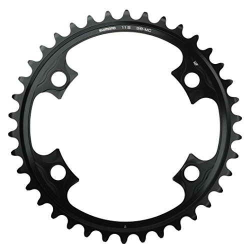 Shimano Fc-9000, Corona, Nero, 38 Denti