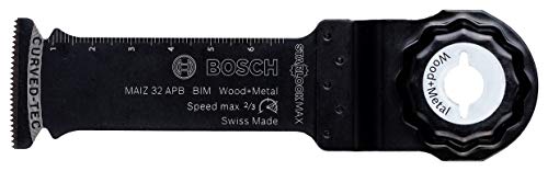 Bosch Accessories 2608662768 Lama Per Sega A Immersione Maiz 32 Apb (Per Legno E Metallo Non Indurito, Starlock Max, Accessori Multifunzioni), 1 Pezzo