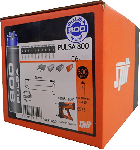 Spit - Chiodi Standard C6-35, Con Cartuccia A Gas