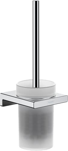 Hansgrohe Addstoris Porta Spazzola Wc A Parete, Cromo, 41752000