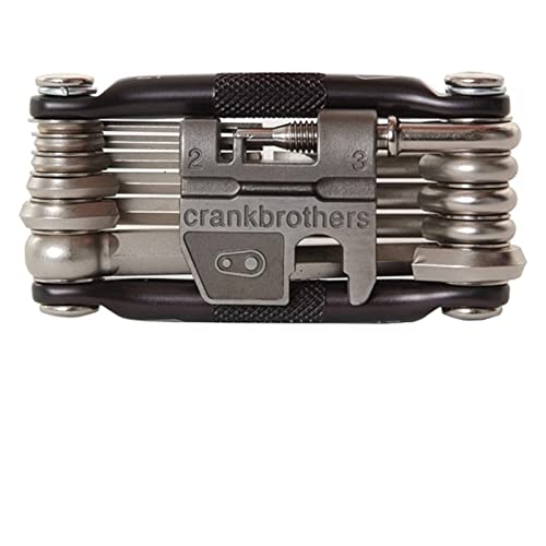 Crank Brothers Multiutensile 17 Funzioni, Nero (Schwarz), Taglia Unica