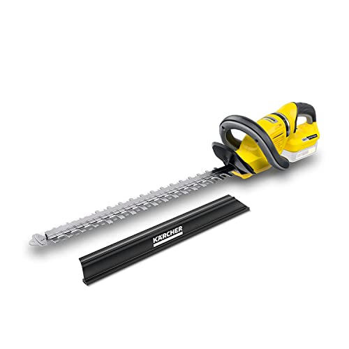 Kärcher Tagliasiepi A Batteria 18 V Hge 18-50, Lunghezza Di Taglio: 50 Cm, Lama Diamantata, Impugnatura Girevole, Potenza: Massimo 325-650 M, Utilizza