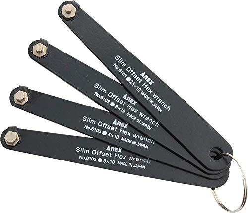 Anex 6103F Ultra Low Profile Hex Drive Handle