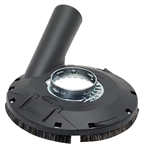 Bosch Accessories Cappa Aspirante Professionale Con Corona A Spazzola (115/125 Mm, Accessori Smerigliatrice Angolare)