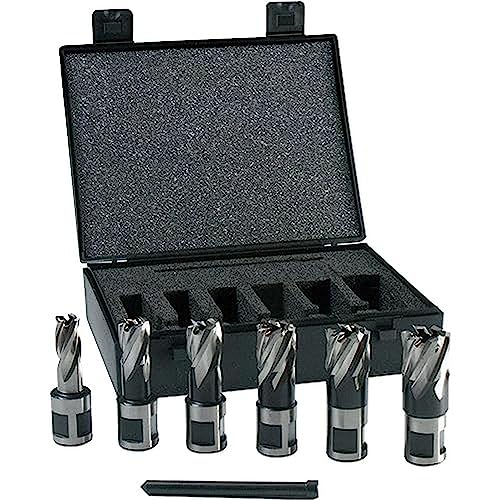 Evolution Short Series Magnetic Drilling Cutter Kit, 25 Mm (Pack Of 6), Orange