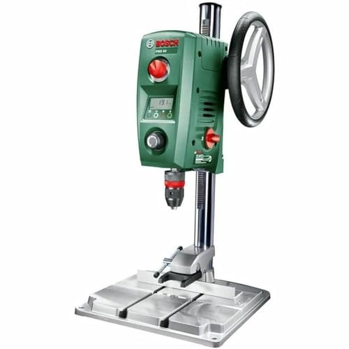 Bosch Home And Garden 0603B07000 Trapano A Colonna Per Acciaio E Legno, 710 W, Verde13 Mm E 40 Mm, 200 – 850 / 600 – 2.500 Giri/Min