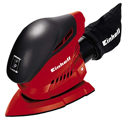 Einhell Th-Os 1016 Levigatrice Orbitale (Tensione 220 V, Potenza 100 W, Oscillazioni Al Min. 24000, Ampiezza Oscillazioni 1,6 Mm, Platorello 150 X 150