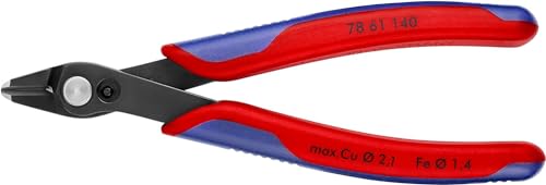 Knipex Electronic Super Knips Xl Brunita, Rivestiti In Materiale Bicomponente 140 Mm 78 61 140