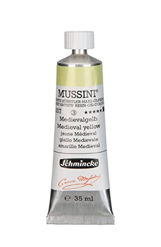 Schmincke Mussini Oils Medieval Yellow 35Ml Tube Series 3