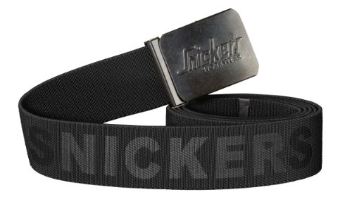 Snickers Workwear, Cintura Elastica, Nero, 39 Mm, Taglia Unica, 9025