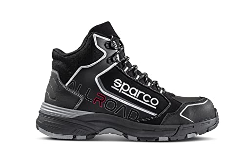 Sparco Teamwork Scarpa Antinfortunistica Da Lavoro - Alta Per Uomo E Donna - Allroad H - S3 Src