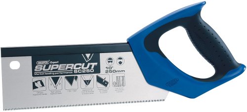 Draper Expert Supercut 49281 - Sega Manuale Soft-Grip Hardpoint, 11 Tpi/12 Ppi Dentatura Fine, 250 Mm