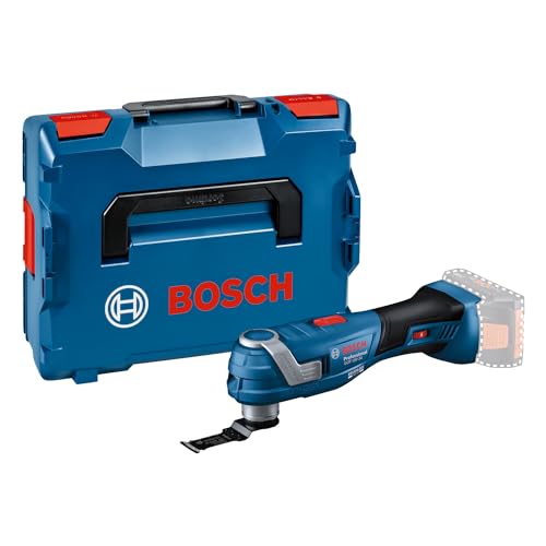 Bosch Professional 18V System Utensile Multifunz. A Batteria Gop 18V-34 (Motore Brushless, Vibration Control, Impugnatura Sottile Da 180 Mm, Incl. 1 L