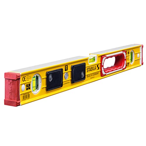 Nivel Tubular Con Fiolas Iluminadas Mod. 196-2Led/61 Cm.