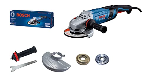 Bosch Professional Smerigliatrice Angolare A Filo Gws 30-230 Pb (Motore Brushless 2.800 W, Kickback Control E Freno, Compatibile Con Aspirazione Polve