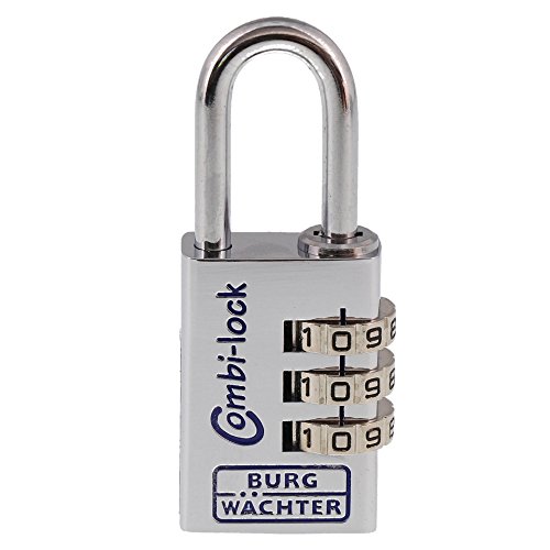 Burg Wächter Combi Lock 90 Cr Qty: 1, Combi 90 30 Chromo Sb