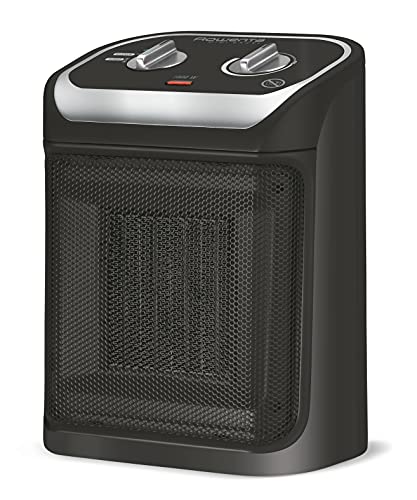 Rowenta Mini Excel 2 In 1 Riscaldatore Elettrico, Riscaldamento Supplementare, Ventilazione Fredda, Potente, Silenzioso, Compact So9261F0