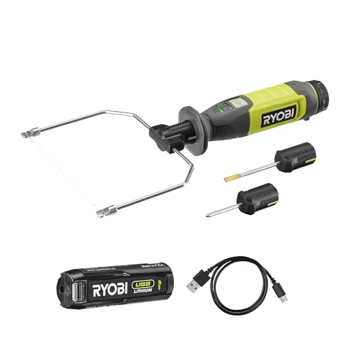 Ryobi Rhc4-120G Taglierina A Caldo Per Polistirolo Ricaricabile Con Batteria 4V