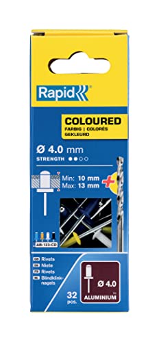 Rapid 5000403 Rivetti Rapid Automotive Ø4X16 Mm, Assortiti