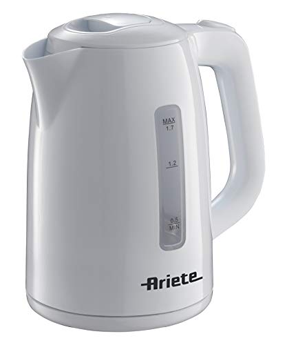 Ariete 2875 Bollitore Cordless, Bollitore Elettrico, Capacità 1,7 L, Bianco