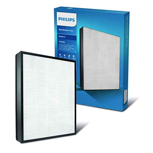 Philips 2000 Series Filtro Nanoprotect - Filtro Sostitutivo Per Purificatore D'Aria Della Durata Di 24 Mesi, Rimuove Germi, Polvere E Allergeni (Fy242