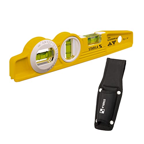 Nivel Fundición Ala De Avion Magnético 81S Rem 360º /25 Cm. (Funda)