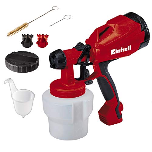 Einhell Pistola A Spruzzo Compatta Per Vernici Tc Sy 500 P, Da 500 W, 1000 Ml, Colore Rosso