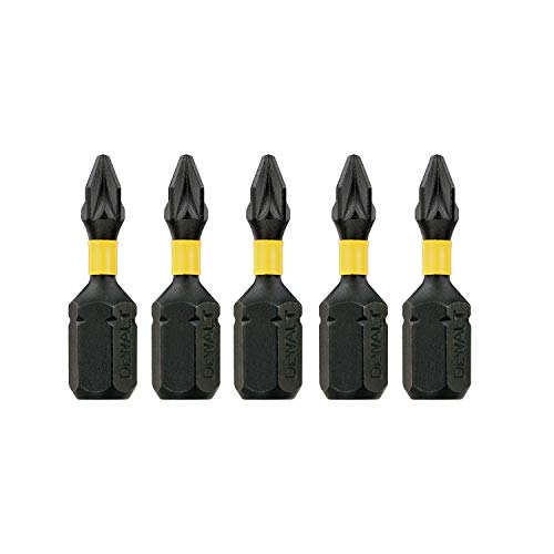Dewalt Dt7386T-Qz Inserti Per Avvitatore A Impulsi Impact Torsion Extreme, Attacco 1/4", 25 Mm Pz1, Confezione Da 5 Pezzi