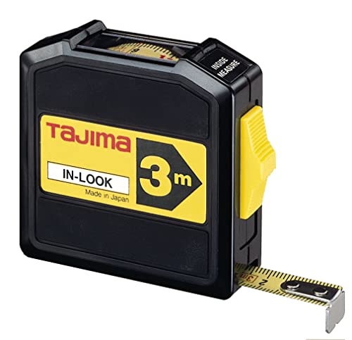 Tajima Metro A Nastro, 3 M/13 Mm Ergonomico Con Finestra, 1 Pezzi, Taj 11824
