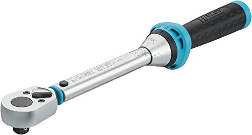 Hazet Drehmomentschlüssel 5111-3Ct | Vierkant-Abtrieb 10Mm (3/8 Zoll), Umschaltknarre Min-Max: 20 - 120 Nm, Werkzeug Für Reifenwechsel & Arbeiten An K
