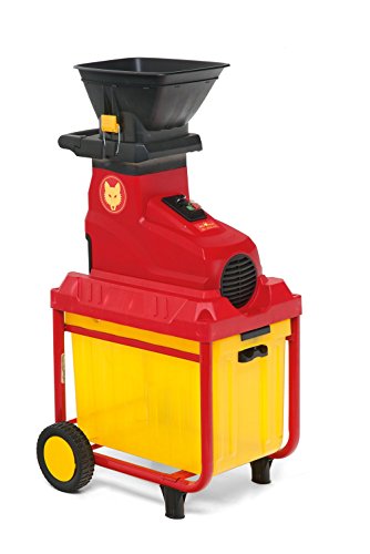 Wolf-Garten 24Bc7G1C650 Sdl 2800 Evo Biotrituratore Elettrico, Max. 45 Mm, 2800 W, Rosso/Giallo, 51X39X58 Cm