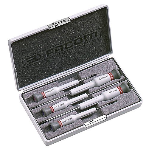 Facom Aefp.J1 - Scatola Di 5 Micro-Tech Phillips Cacciaviti