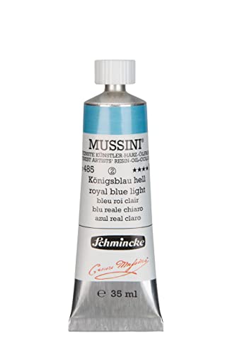 Schmincke Mussini Oils Royal Blue Light 35Ml Tube Series 2