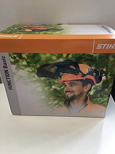 Stihl, Basic Function - Casco Con Protezione Per Il Volto E Cuffie Di Protezione Acustica
