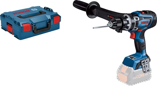Bosch Professional Biturbo Trapano-Avvitatore Con Percussione A Batteria Gsb 18V-150 C (Coppia Max. 150 Nm, Batterie E Caricabatteria Non Incl., L-Box