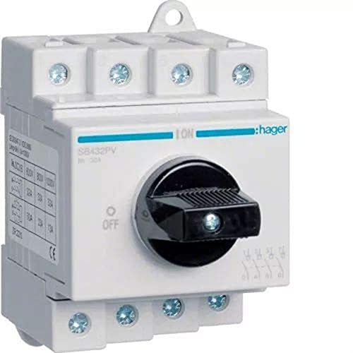Int. Tetrapolar Serie Sb, 32A, 1000V