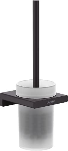 Hansgrohe Addstoris Porta Spazzola Wc A Parete, Nero Opaco, 41752670