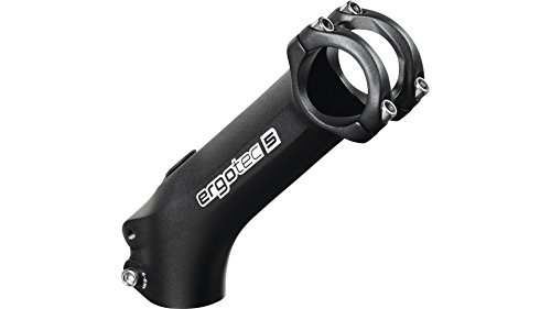 Ergotec 5 Al6061-T6 Attacco Manubrio High-Charisma 31.8, Aluminium, 45°, Colore Nero (Schwarz-Sand), Taglia 110Mm