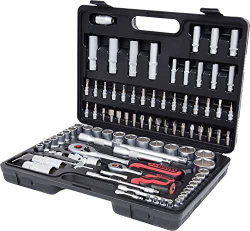 Ks Tools 917.0796 1/4"+1/2" Serie Di Chiavi A Bussola, 96 Pz