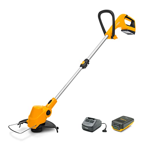 Stiga Gt 100E Kit Decespugliatore A Batteria, Ampiezza Di Taglio Di 25Cm, Con Batteria 20V (2Ah) E Caricatore