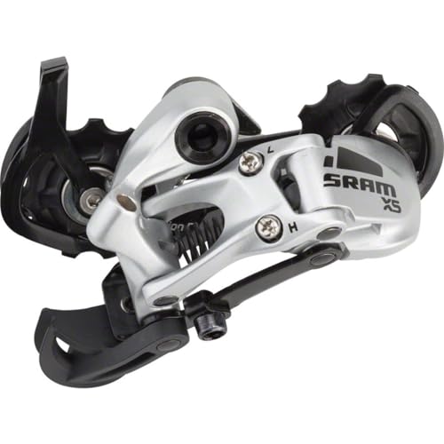 Cambio Sram X5 9V.Caja Larga Aluminio Plata